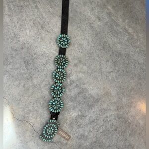 Double D Ranch Turquoise Concho Accessory